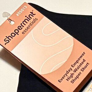 Shapermint Everyday Empower High Waisted Shaper Shorts ~ Black/3XL